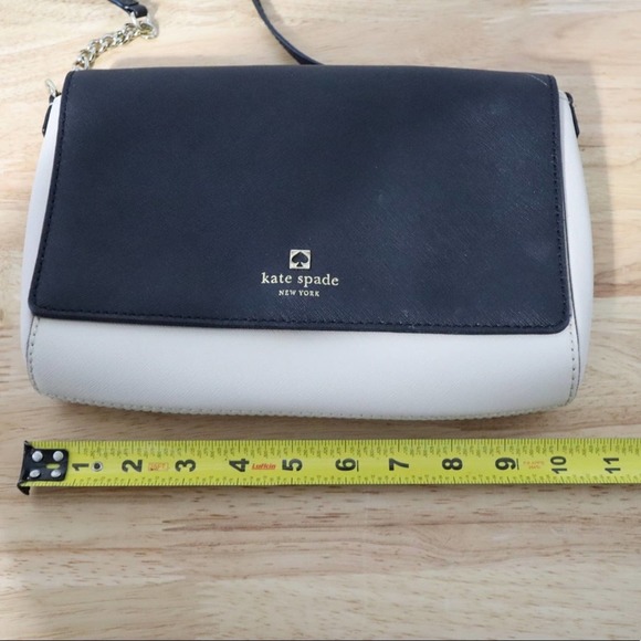 Kate Spade Black and Cream Crossbody Bag - Picture 9 of 10